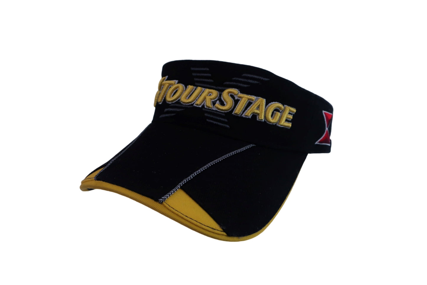 TOURSTAGE(ツアーステージ) サンバイザー 黒 メンズ Ｆ(56~59cm) A