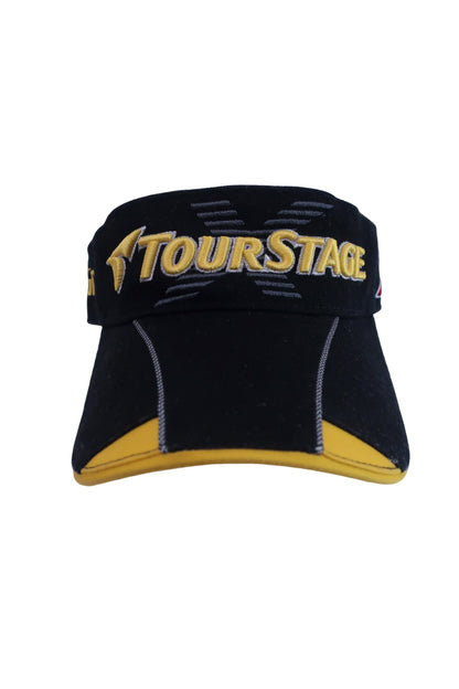 TOURSTAGE(ツアーステージ) サンバイザー 黒 メンズ Ｆ(56~59cm) A