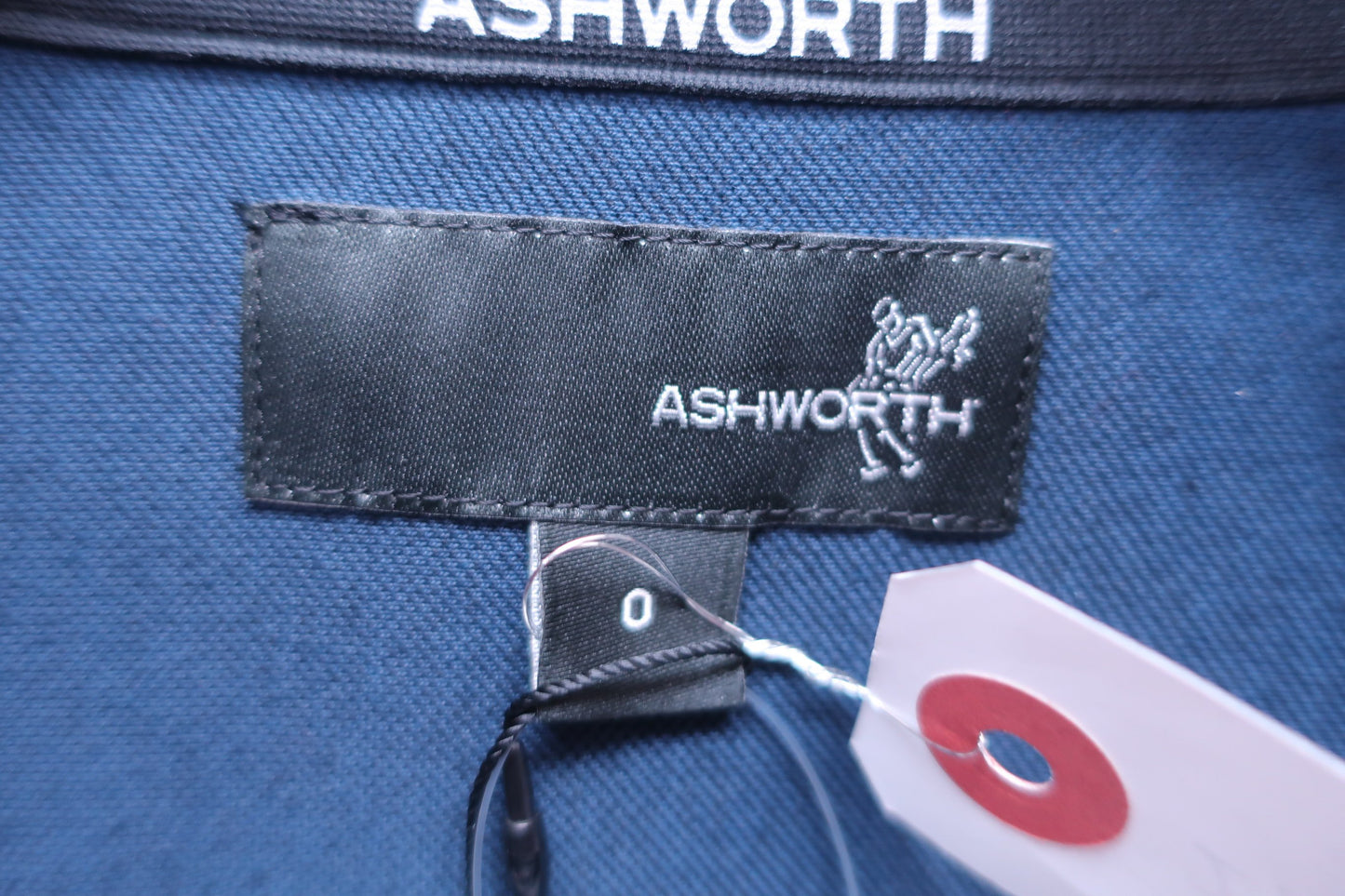 ASHWORTH(アシュワース) ポロシャツ 赤チェック メンズ O N