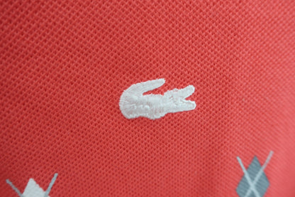 LACOSTE(ラコステ) ポロシャツワンピース 朱色 レディース 38 ゴルフ用品 2406-0346 中古