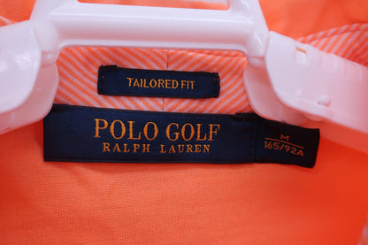 【美品】POLO GOLF RALPH LAUREN(ラルフローレン) ポロシャツ オレンジ レディース M ゴルフ用品 2406-0348 中古