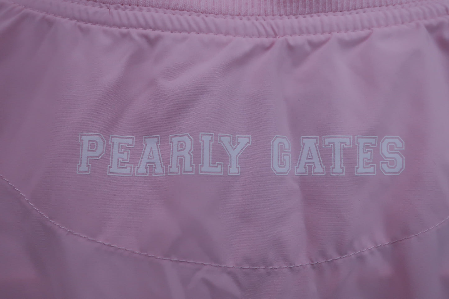 PEARLY GATES(パーリーゲイツ) ハーフジップベスト ピンク レディース 2 055-158035 B