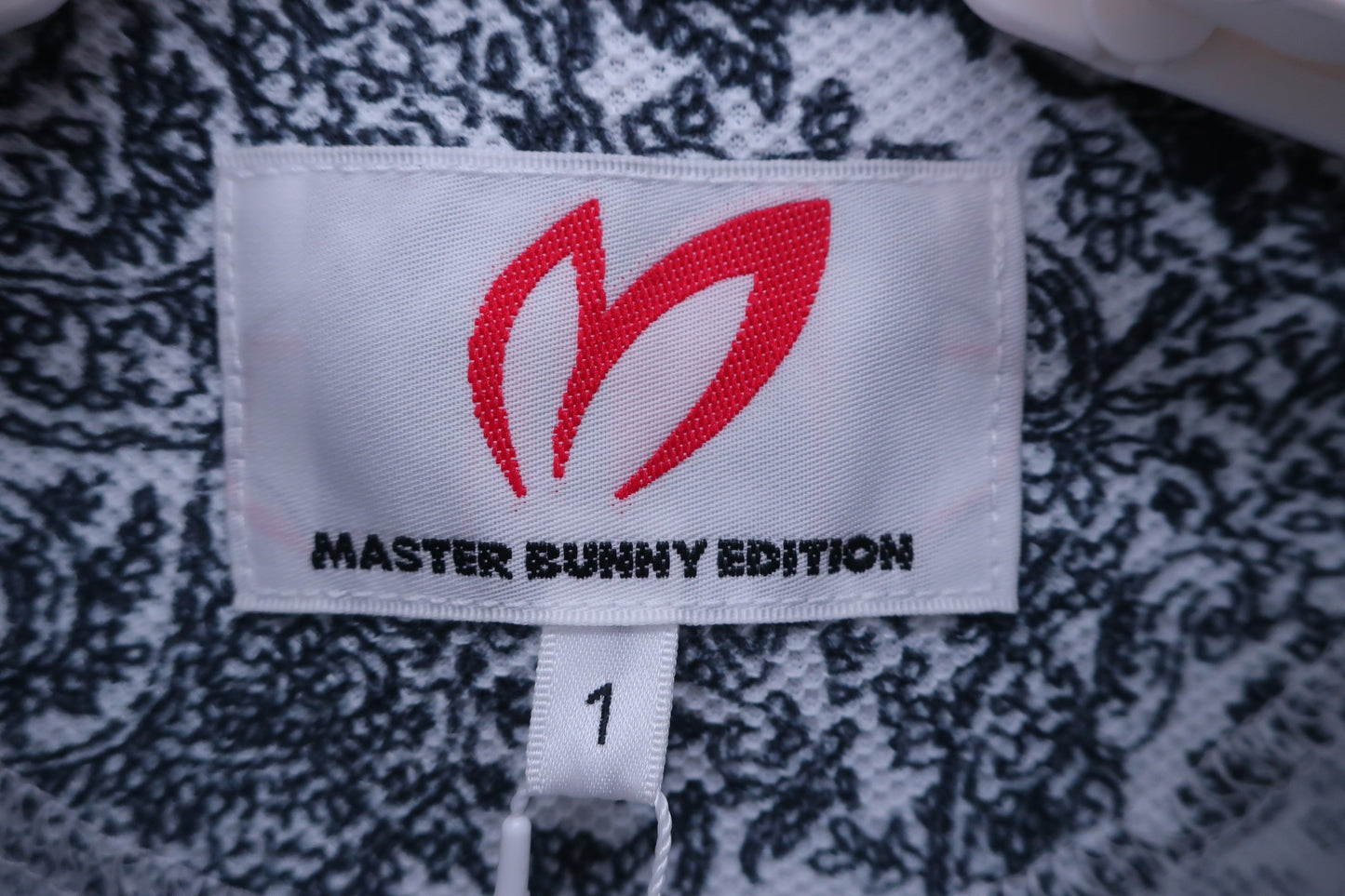 MASTER BUNNY EDITION(マスターバニーエディション) ポロシャツ 黒白総柄 レディース 1 159-6260606 N