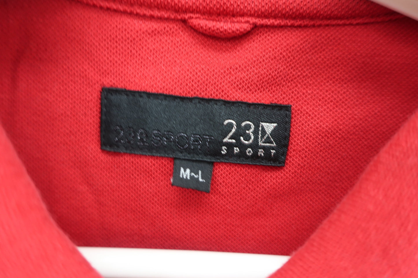 【美品】23区 GOLF(23区ゴルフ) ポロシャツワンピース 赤 レディース M~L ゴルフ用品 2406-0359 中古