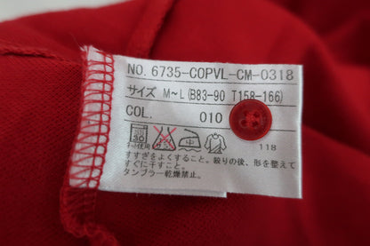 【美品】23区 GOLF(23区ゴルフ) ポロシャツワンピース 赤 レディース M~L ゴルフ用品 2406-0359 中古