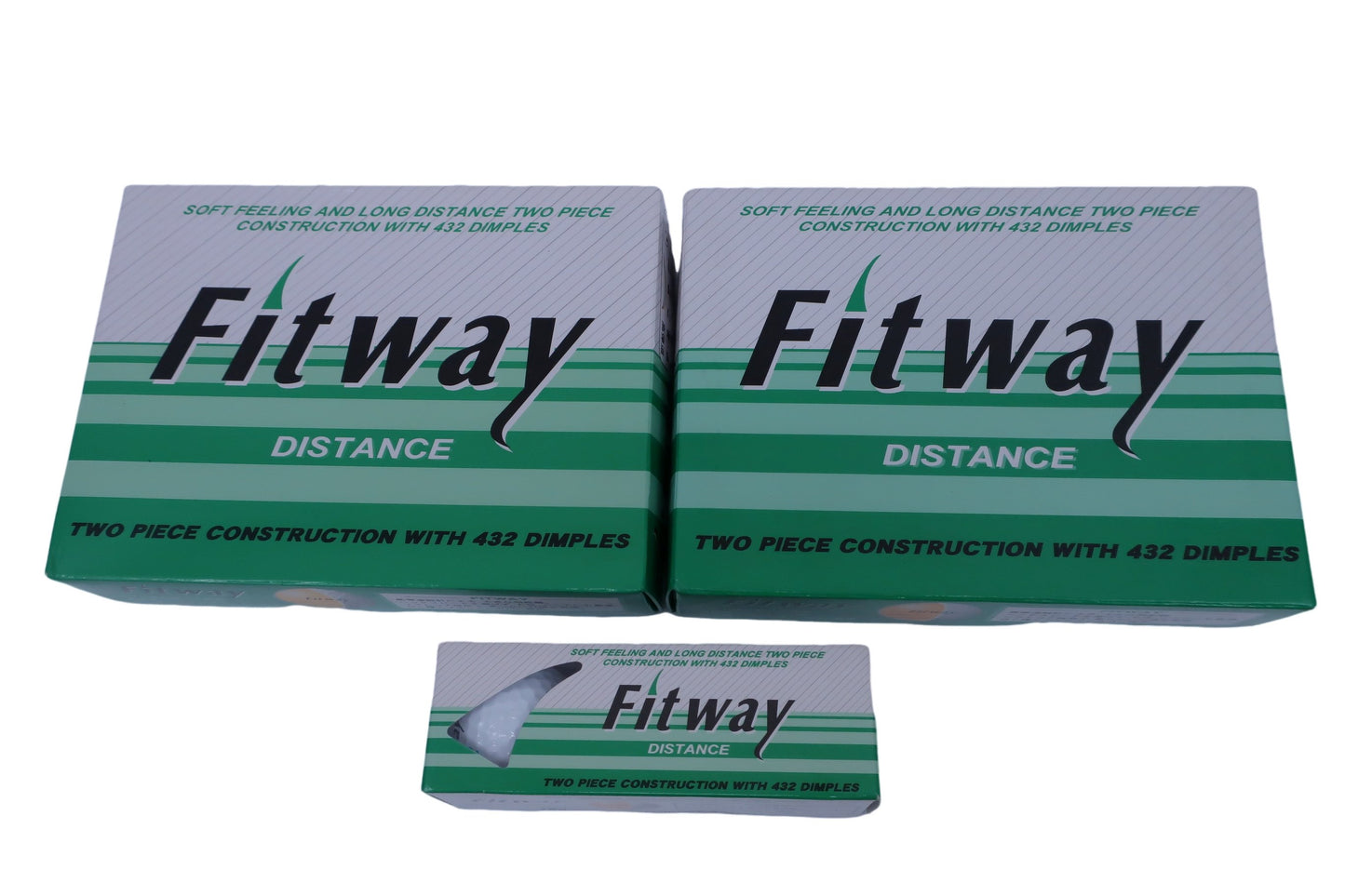 Fitway(フィットウェイ) ゴルフボール 白 2ダース+1スリーブ DISTANCE A