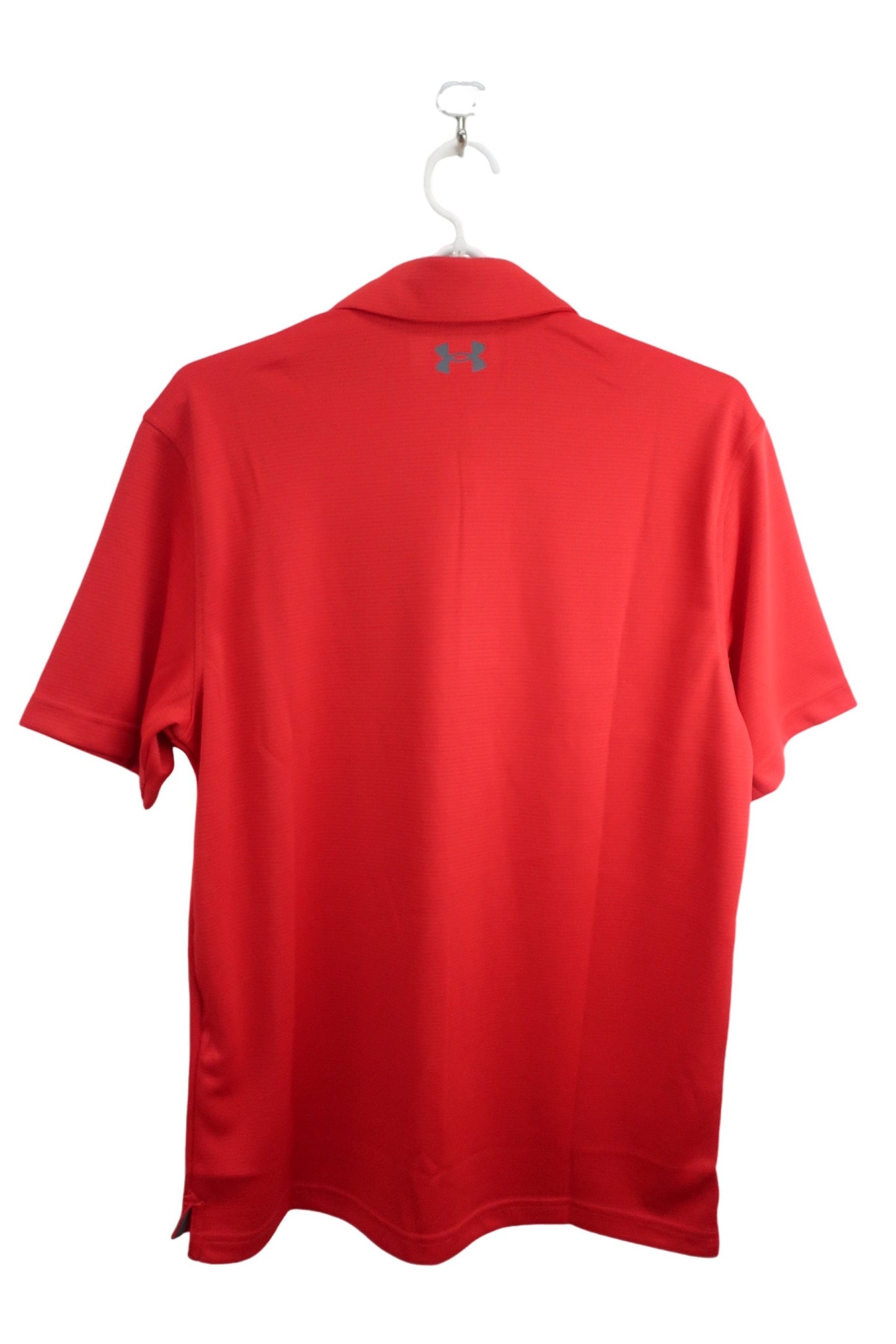 【未使用品】UNDER ARMOUR(アンダーアーマー) ポロシャツ 赤 メンズ XL ゴルフ用品 2406-0461 新品