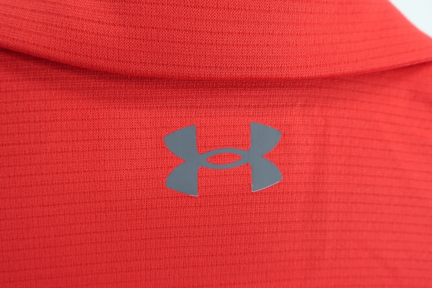 【未使用品】UNDER ARMOUR(アンダーアーマー) ポロシャツ 赤 メンズ XL ゴルフ用品 2406-0461 新品