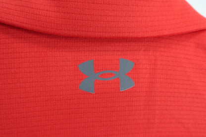 【未使用品】UNDER ARMOUR(アンダーアーマー) ポロシャツ 赤 メンズ XL ゴルフ用品 2406-0461 新品