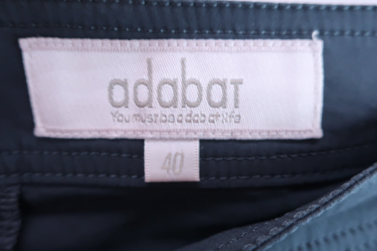 adabat(アダバット) パンツ 黒 レディース 40 B