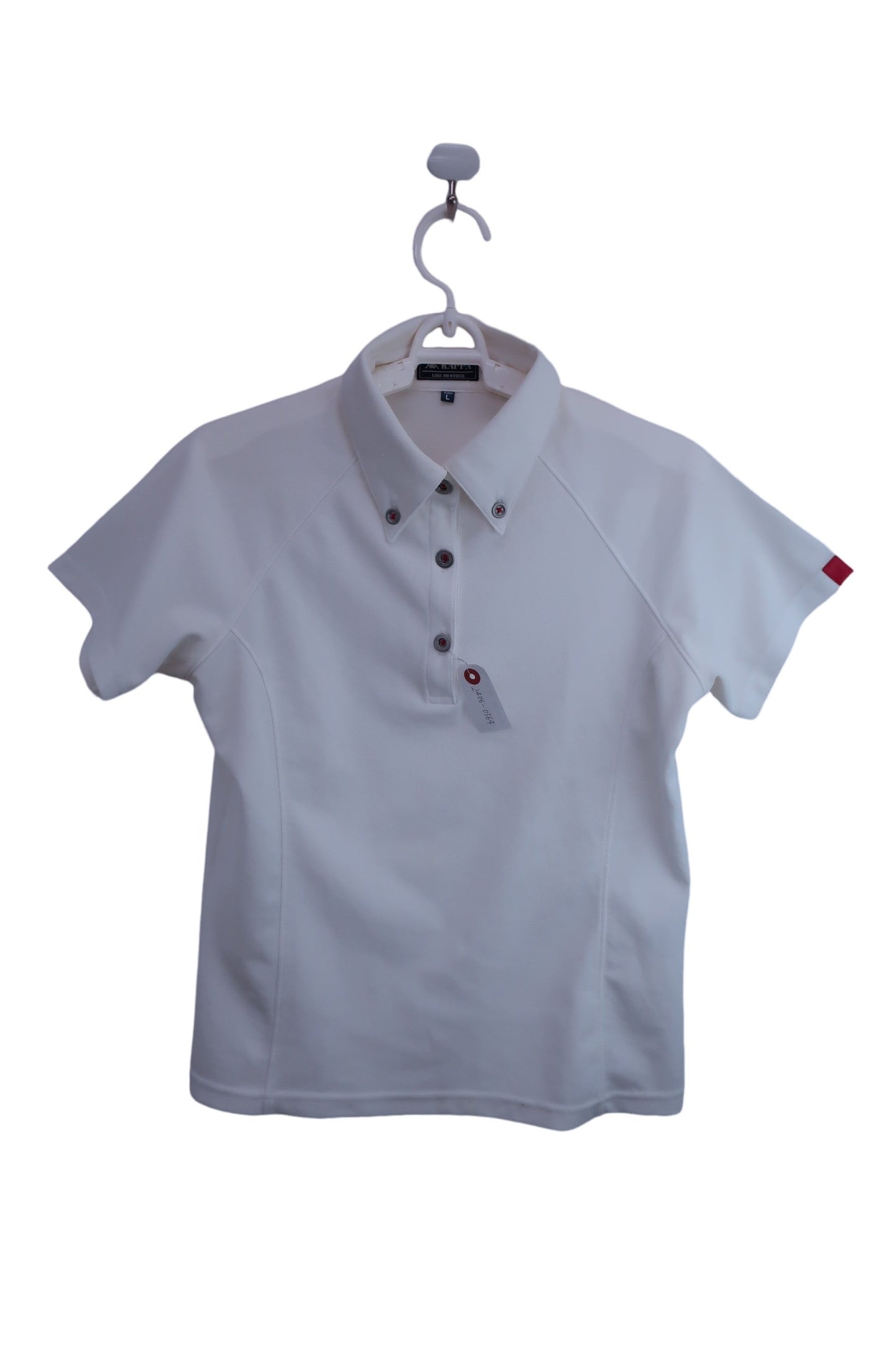 Kappa(カッパ) ポロシャツ 白 レディース L ゴルフ用品 2406-0564 中古