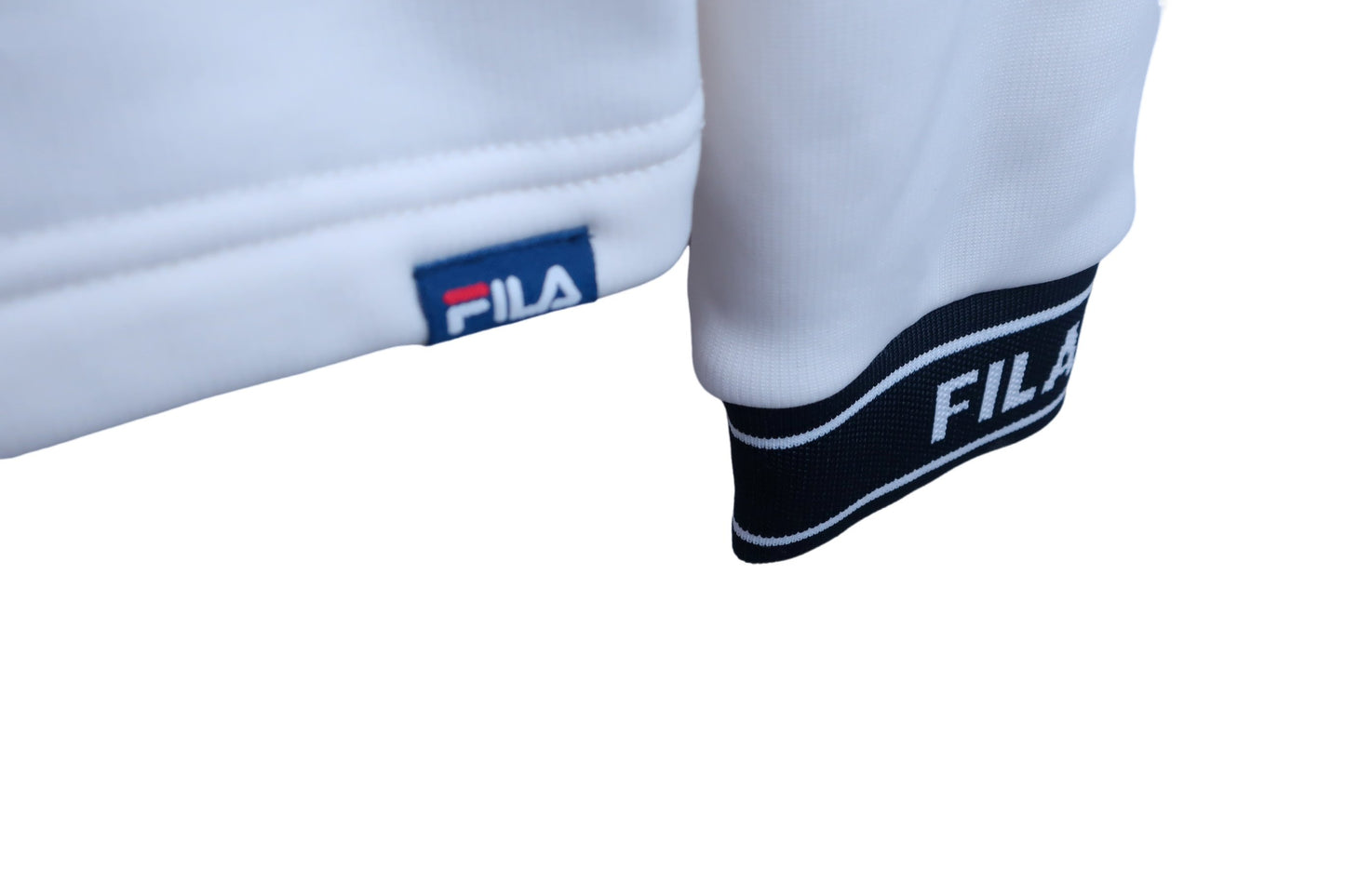 FILA GOLF(フィラゴルフ) ハーフジップトレーナー ホワイト レディース L A