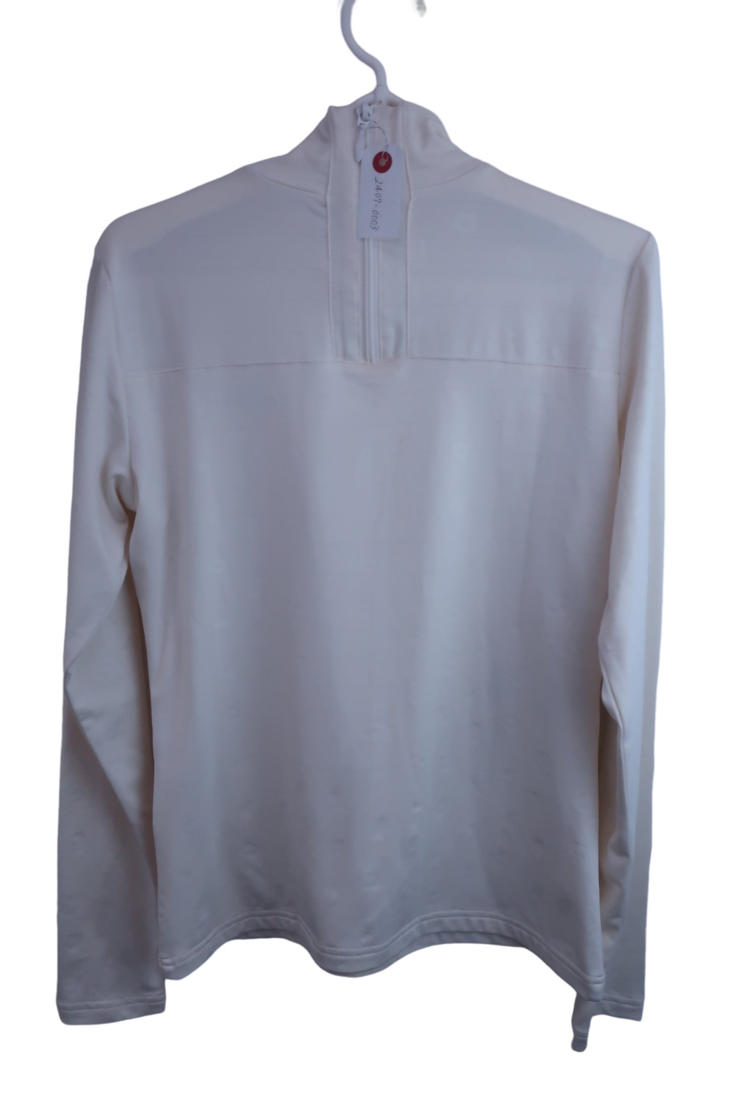 【美品】FILA GOLF ハイネックシャツ 白 レディース M ゴルフ用品 2407-0003 中古