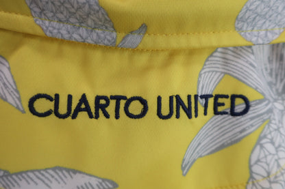 Cuarto UNITED(クアルトユナイテッド) ノースリーブポロシャツ 黄色 レディース M A