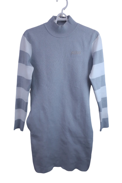 KISS ON THE GREEN(キスオンザグリーン) 長袖ワンピース グレー レディース 2 ゴルフ用品 2407-0132 中古