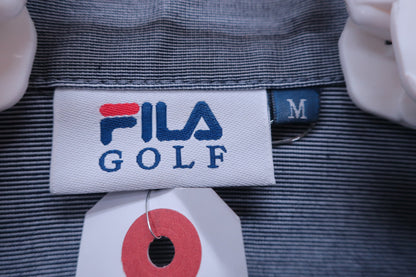 【美品】FILA GOLF(フィラゴルフ) シャツワンピース グレー レディース M ゴルフ用品 2407-0138 中古
