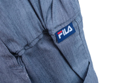 【美品】FILA GOLF(フィラゴルフ) シャツワンピース グレー レディース M ゴルフ用品 2407-0138 中古