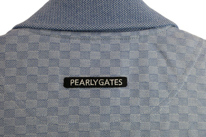 PEARLY GATES(パーリーゲイツ) ポロシャツ 青系 メンズ 4 053-0160425 A