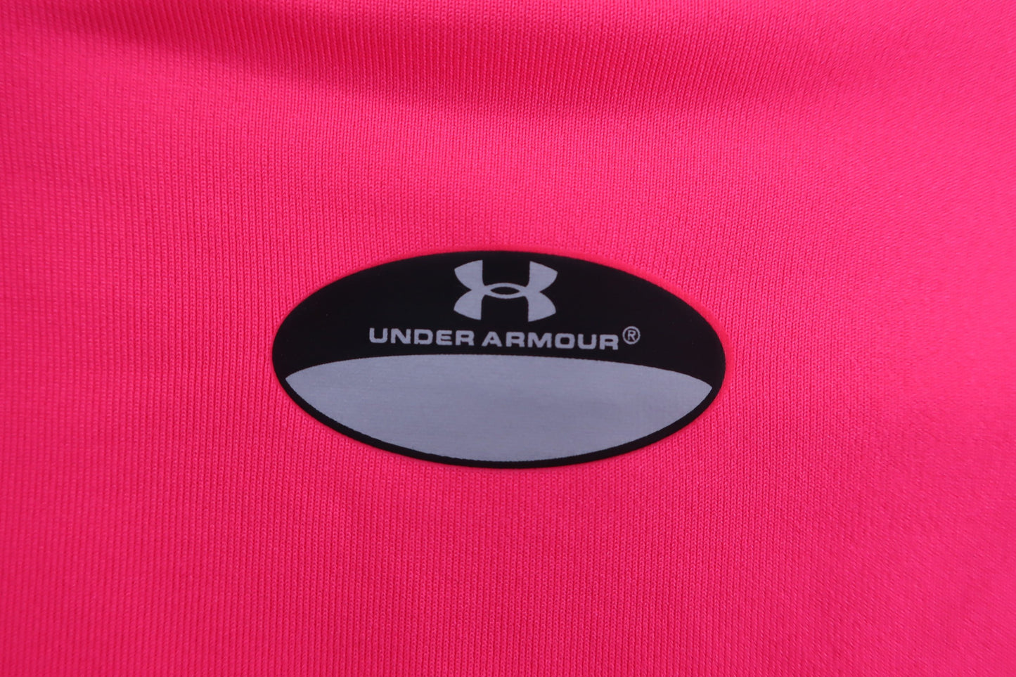 【美品】UNDER ARMOUR(アンダーアーマー) ハイネックシャツ ピンク レディース MD ゴルフ用品 2407-0339 中古