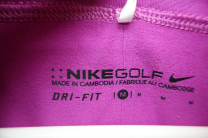【美品】NIKE GOLF(ナイキゴルフ) ポロシャツ 紫 レディース M ゴルフ用品 2407-0340 中古