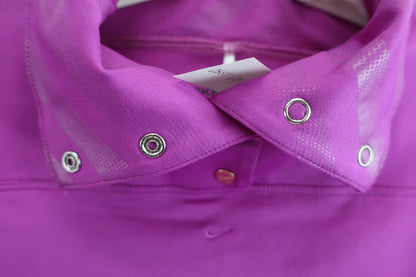 【美品】NIKE GOLF(ナイキゴルフ) ポロシャツ 紫 レディース M ゴルフ用品 2407-0340 中古