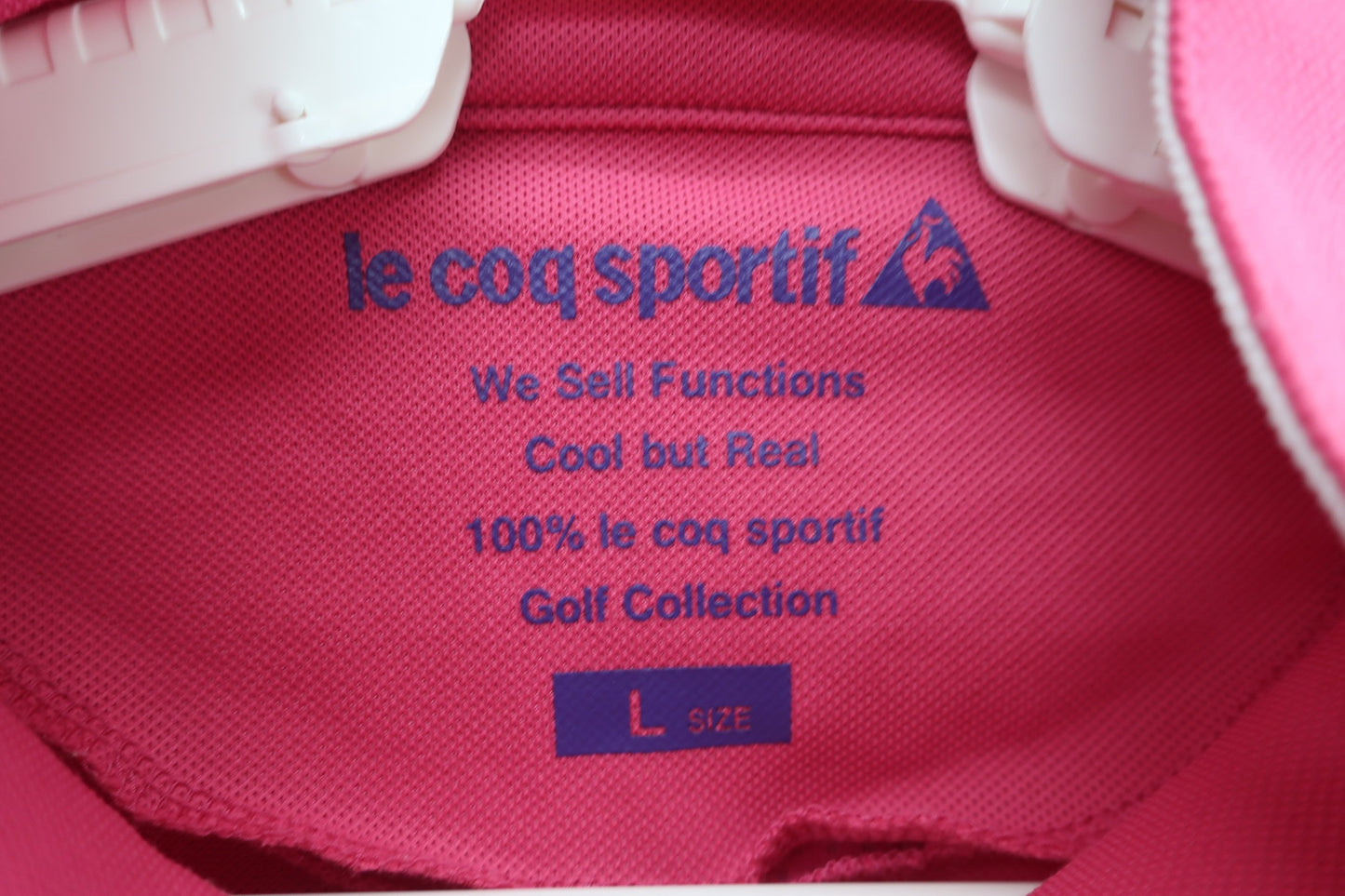 le coq sportif(ルコックスポルティフ) ハーフジップシャツ ピンク レディース L B