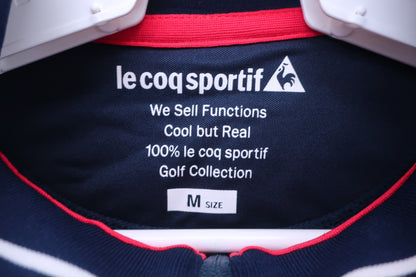 le coq sportif(ルコックスポルティフ) ハーフジップシャツ ネイビー レディース M A