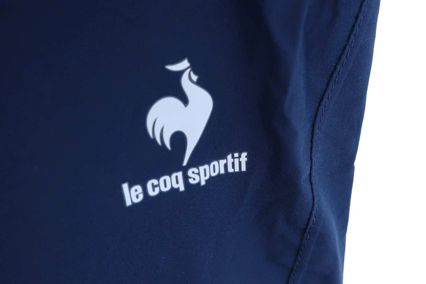 le coq sportif(ルコックスポルティフ) レインウェア上下セット ホワイトミントグリーンネイビー レディース M A