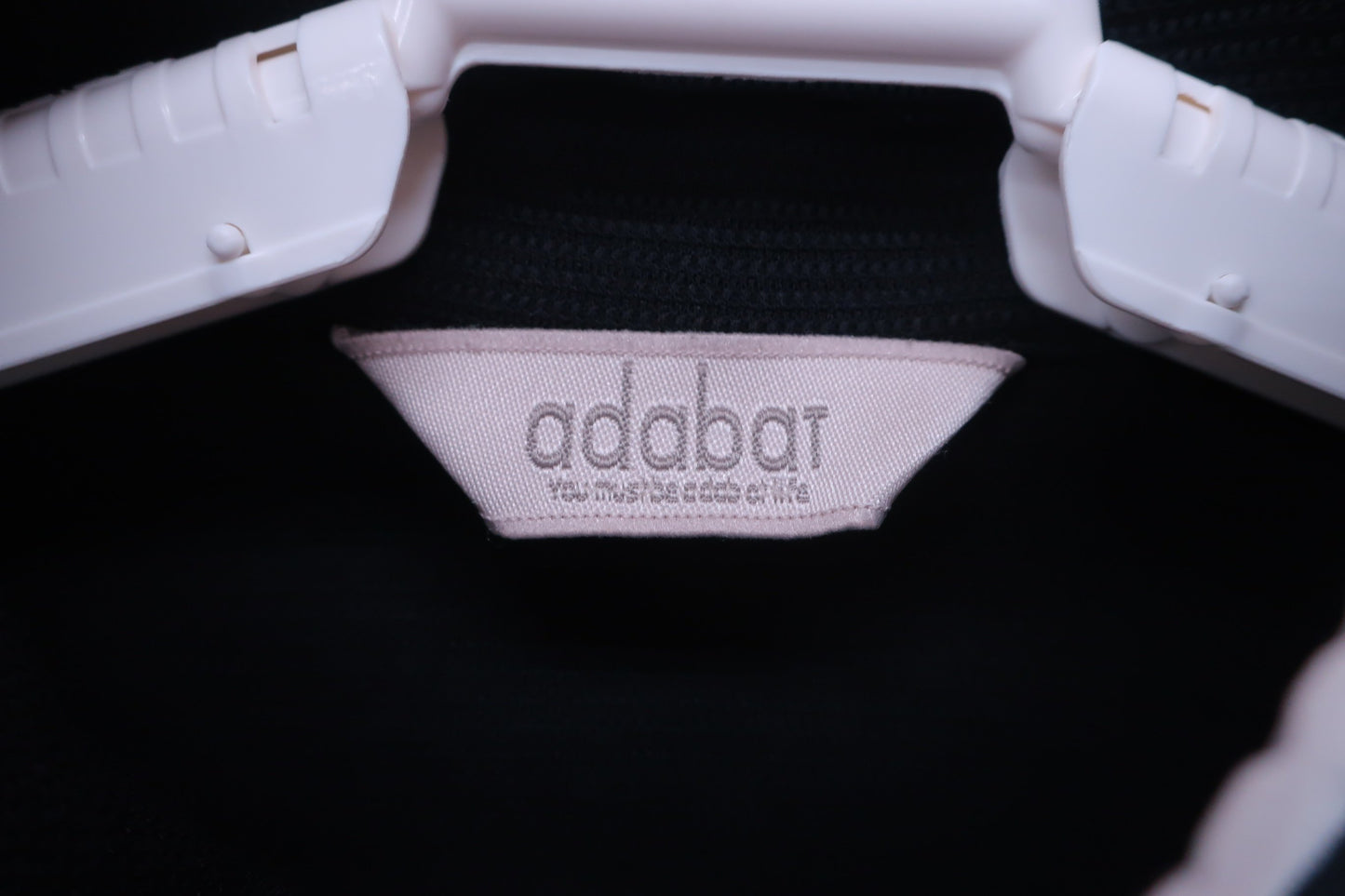 adabat(アダバット) ハーフジップシャツ 黒 レディース 40 B