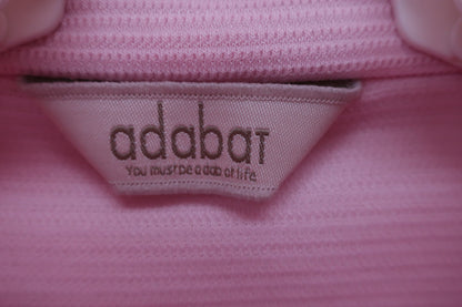 adabat(アダバット) 長袖ハーフジップシャツ ピンク レディース 40 A