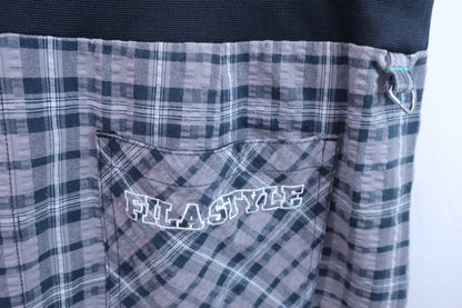 【美品】FILA GOLF(フィラゴルフ) ワンピース 黒 レディース M ゴルフ用品 2407-0433 中古