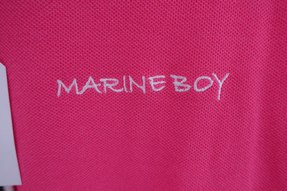 【美品】MARINE BOY ポロシャツ ピンク レディース L ゴルフ用品 2407-0464 中古
