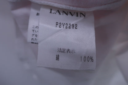 LANVIN SPORT(ランバンスポーツ) ポロシャツ 白 レディース 40 A
