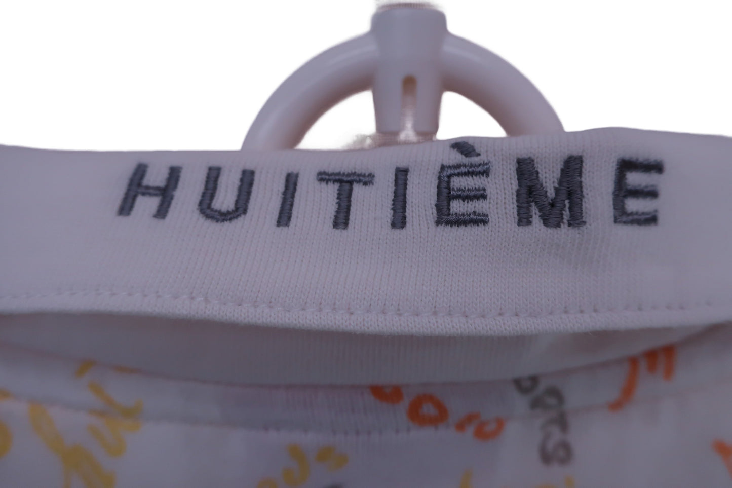 【美品】HUITIEME ポロシャツ 白 レディース L ゴルフ用品 2407-0471 中古