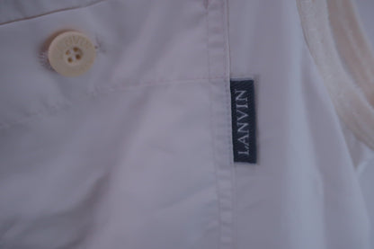 LANVIN SPORT(ランバンスポーツ) ナイロンベスト 白 レディース 38 A