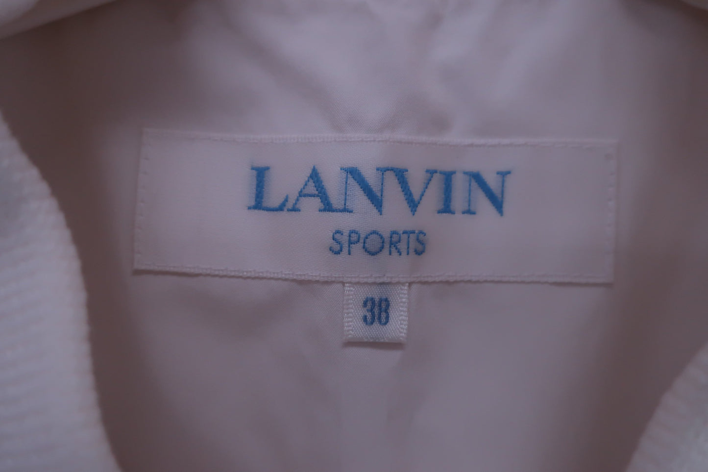 LANVIN SPORT(ランバンスポーツ) ナイロンベスト 白 レディース 38 A