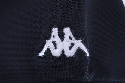 【美品】Kappa(カッパ) ポロシャツ 黒 レディース M ゴルフ用品 2407-0501 中古