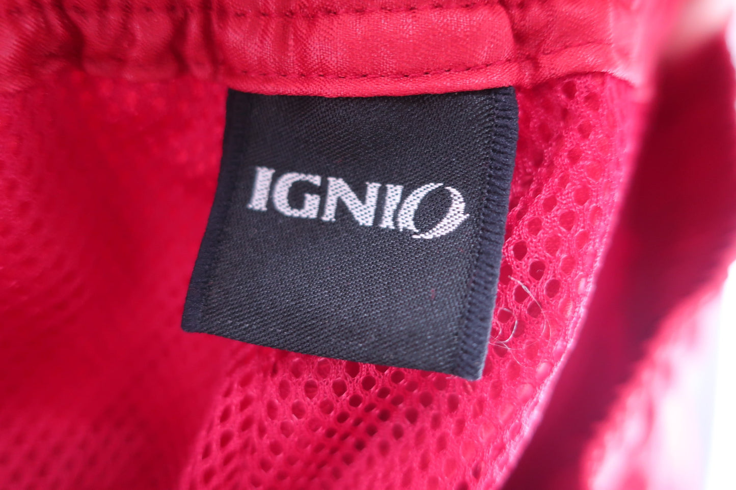 IGNIO(イグニオ) レインパンツ 赤 メンズ L A