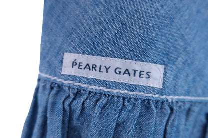 PEARLY GATES(パーリーゲイツ) スカート（インナーパンツ付） 青 レディース 1 055-234601 A