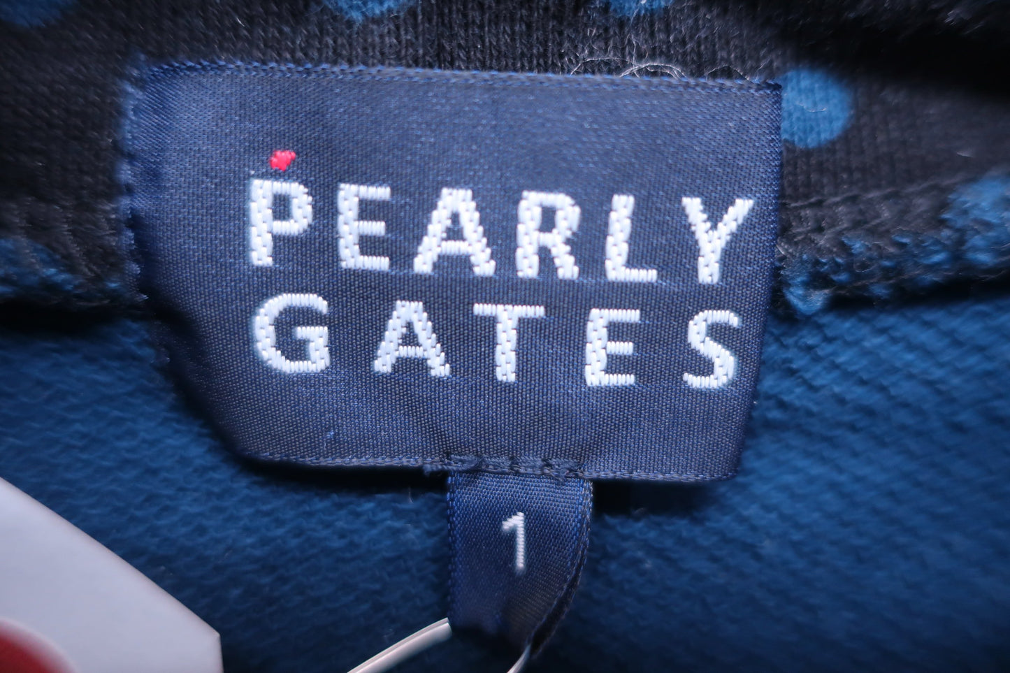 PEARLY GATES(パーリーゲイツ) パーカー 黒青水玉 レディース 1 055-262943 A