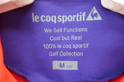 le coq sportif(ルコックスポルティフ) ポロシャツ オレンジ レディース M A