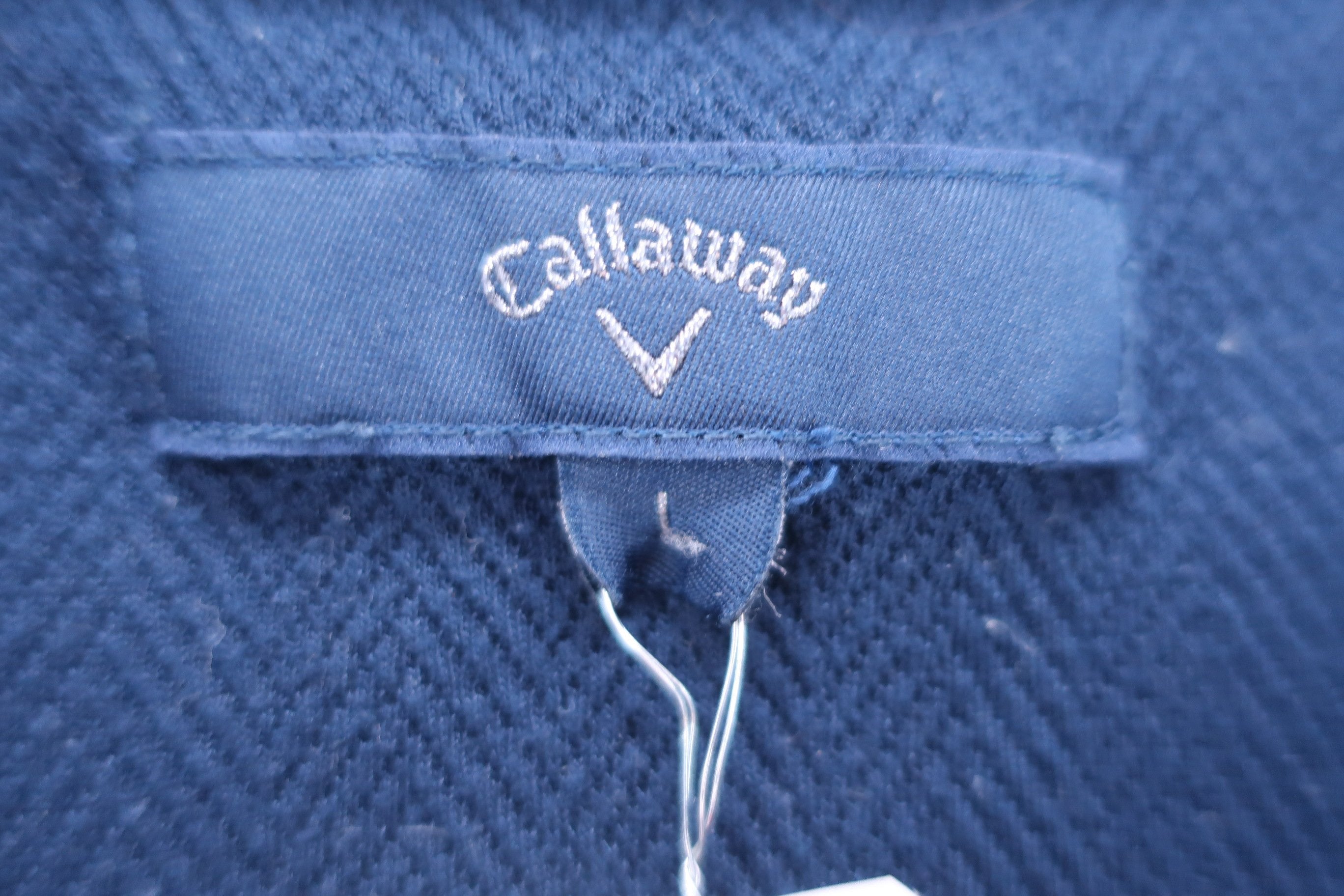 ☆新品未使用☆Callaway セーター LL ネイビー タグ付き キャロウェイ 中古 メンズ キャロウェイ Callaway セーター LL 紺 ネイビー 長袖 V