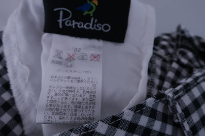 PARADISO(パラディーゾ) パンツ 白黒チェック メンズ 82 A