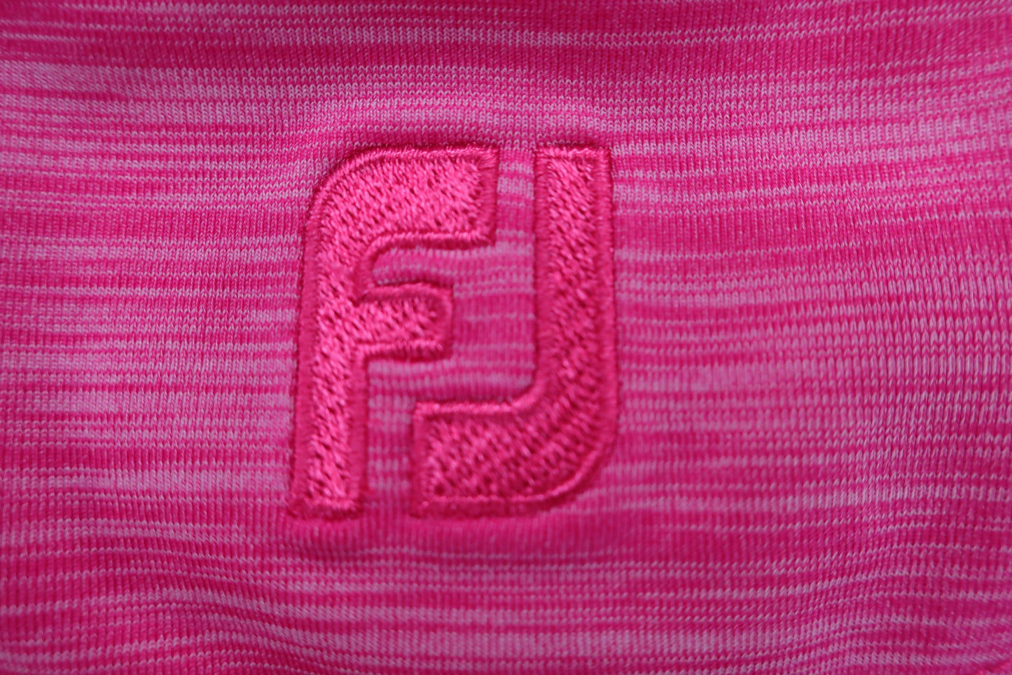 【美品】FOOTJOY(フットジョイ) ポロシャツ ピンク レディース L ゴルフ用品 2408-0071 中古