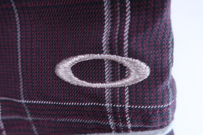 【美品】OAKLEY(オークリー) スカート ワインレッド レディース L ゴルフ用品 2408-0075 中古
