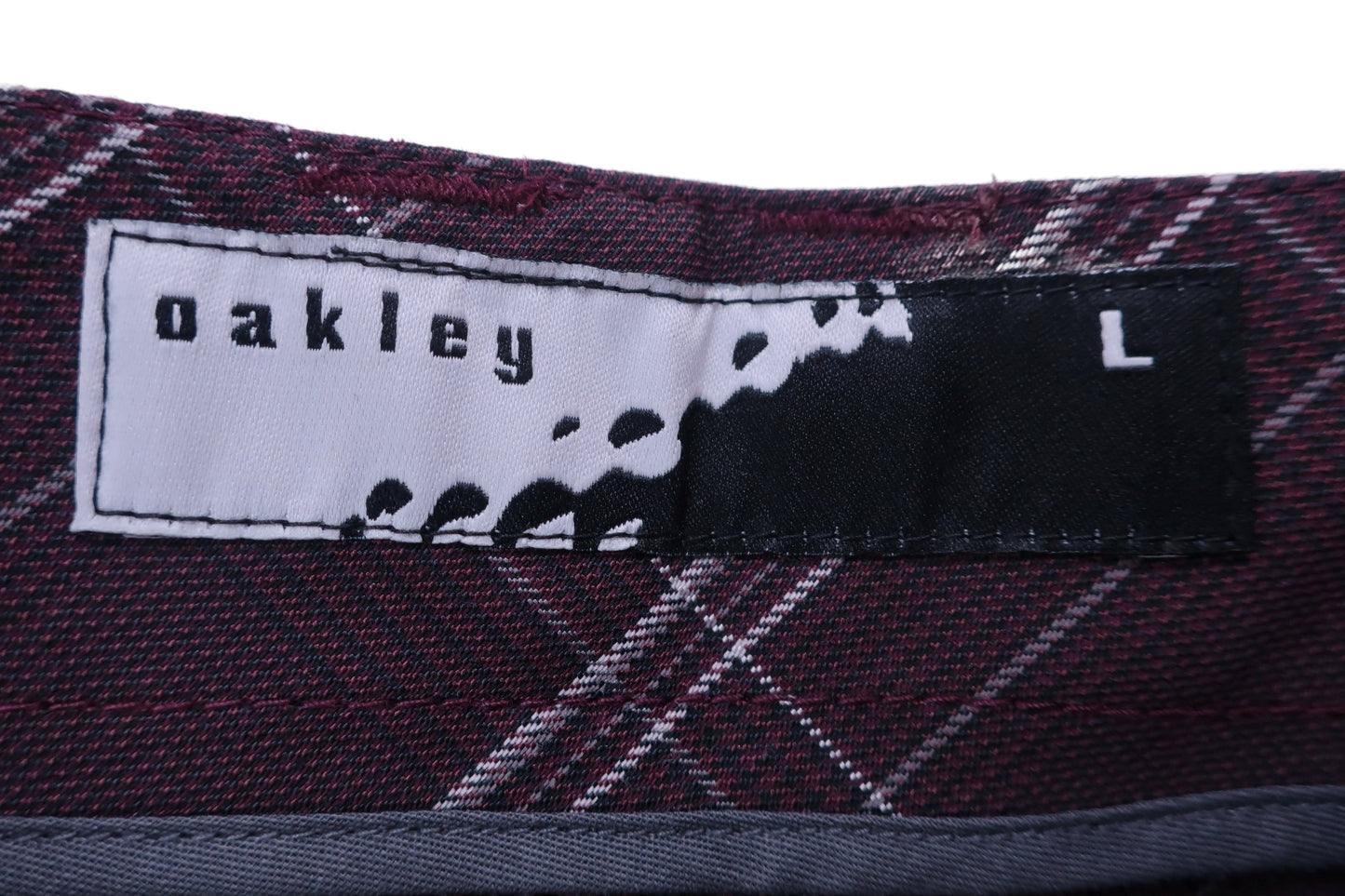 【美品】OAKLEY(オークリー) スカート ワインレッド レディース L ゴルフ用品 2408-0075 中古