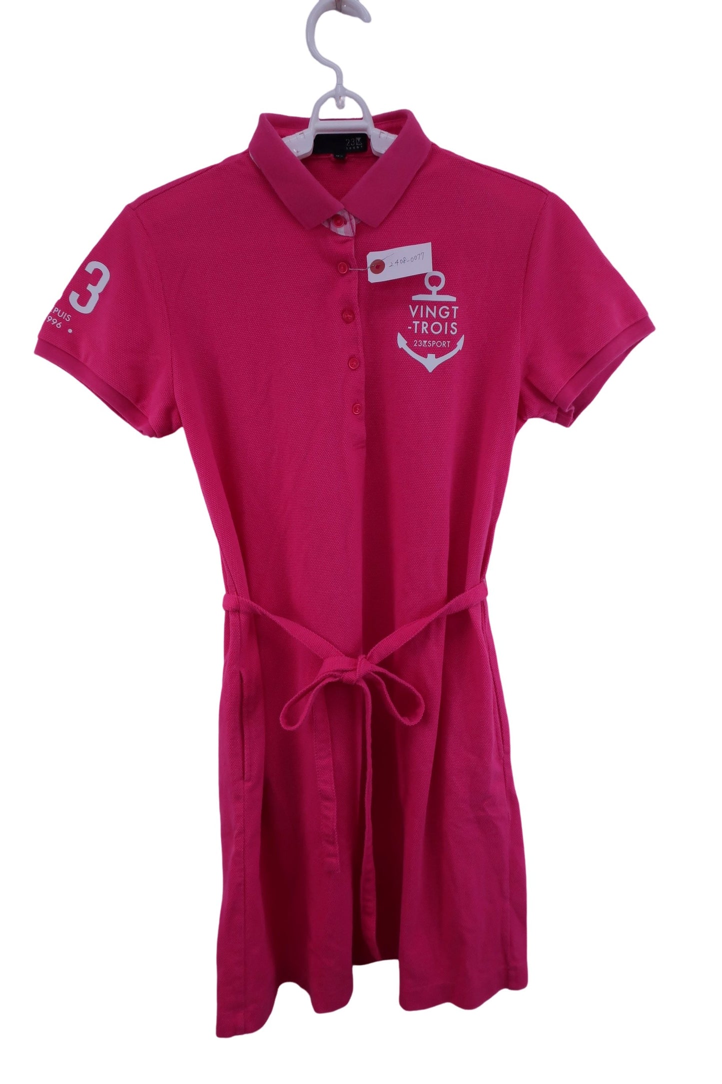 23区 SPORT(23区スポーツ) ワンピース ピンク レディース M~L ゴルフ用品 2408-0077 中古