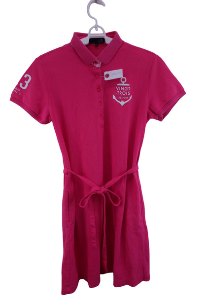 23区 SPORT(23区スポーツ) ワンピース ピンク レディース M~L ゴルフ用品 2408-0077 中古