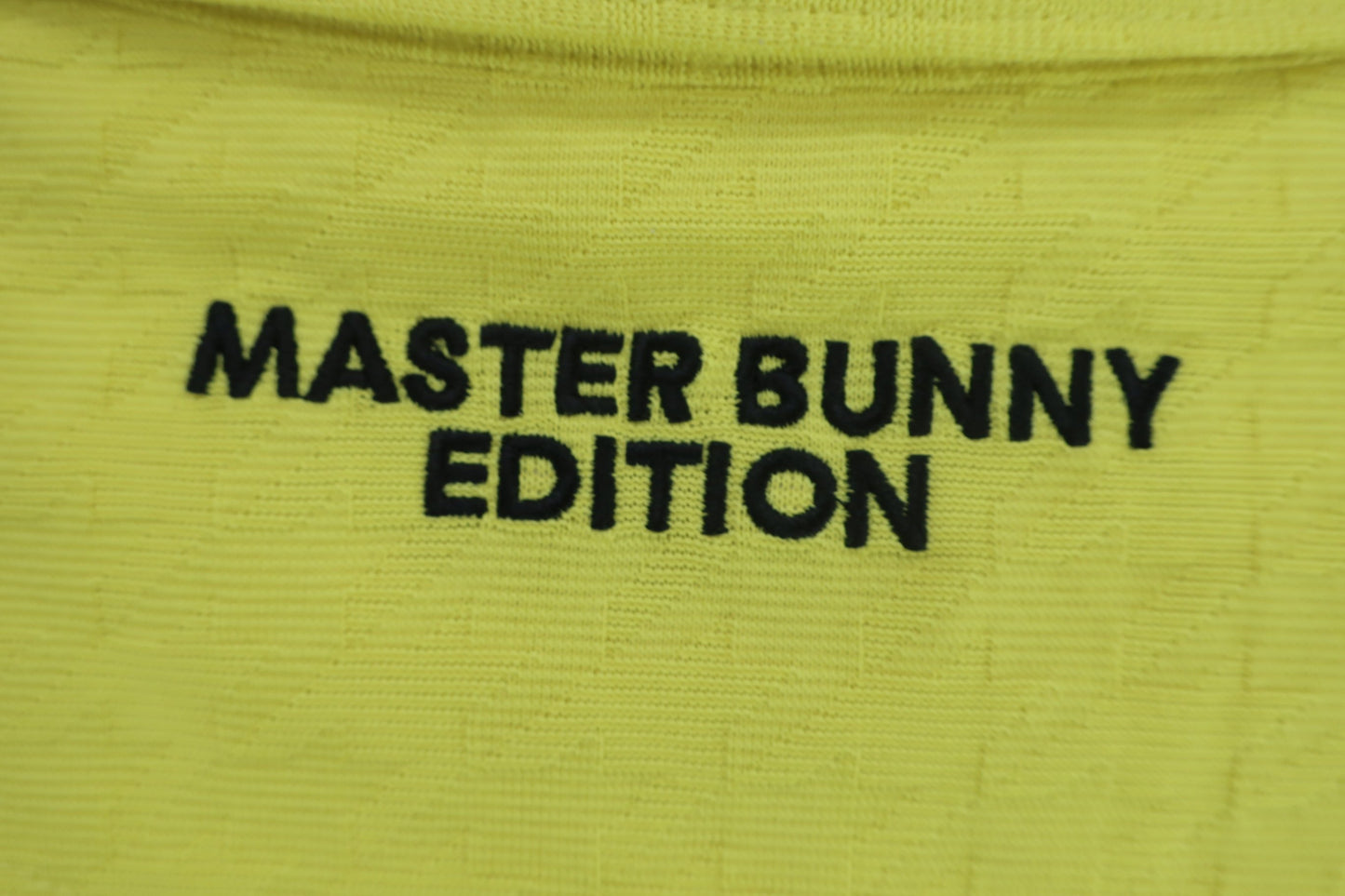 MASTER BUNNY EDITION(マスターバニーエディション) ポロシャツ 黄色 メンズ 4 758-2160505 N