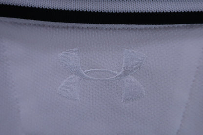 【美品】UNDER ARMOUR(アンダーアーマー) ポロシャツ 白 レディース SM ゴルフ用品 2408-0101 中古